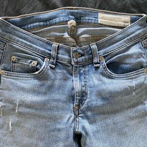 rag & bone light wash jeans